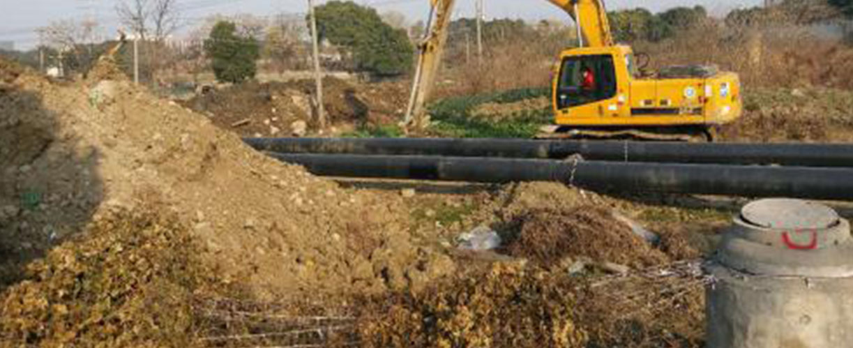 鋼絲網骨架複合管項目（mù）案例